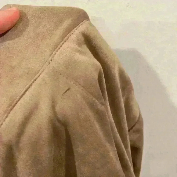 Kut From The Cloth Women’s Jacket Cardigan Velvet Style Tan Beige Size M - Picture 7 of 7